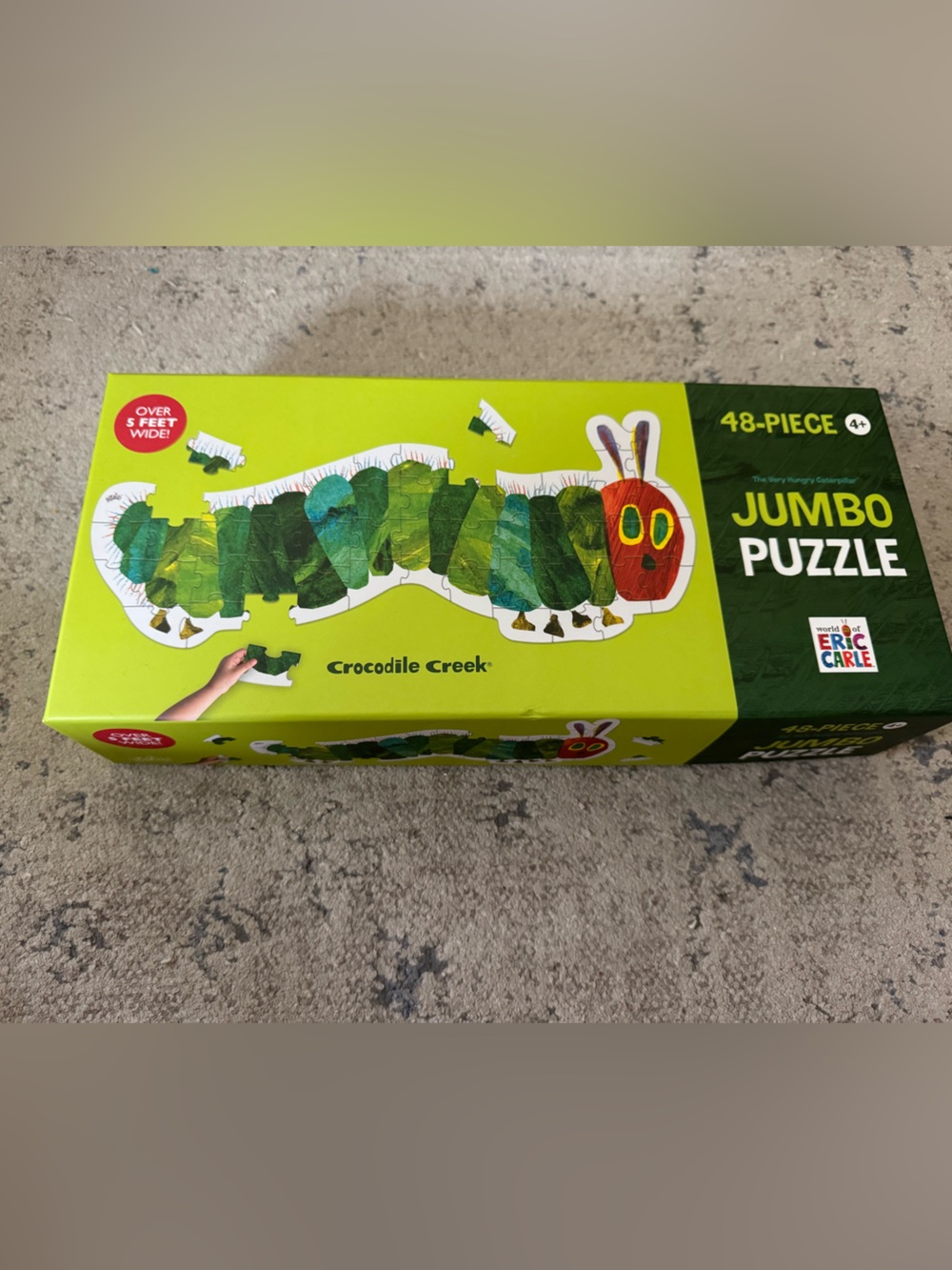 Crocodile Creek/Eric Carle kids floor Puzzle - The Very Hungry Caterpillar